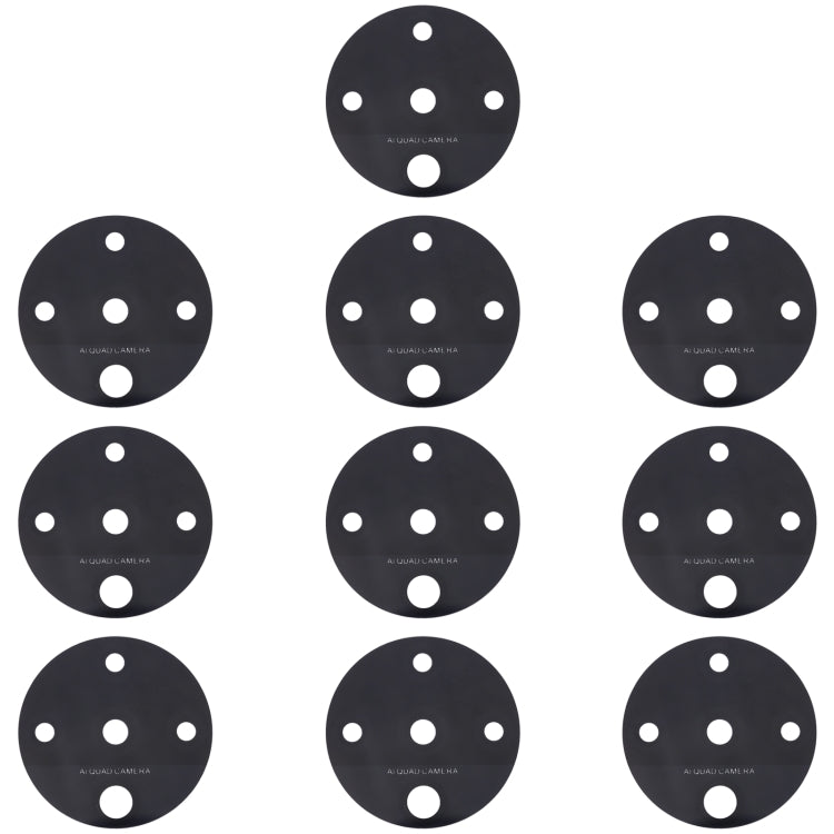 For Tecno Spark 6 KE7 10pcs Back Camera Lens - Camera Parts by PMc TechLife | Online Shopping South Africa | PMc TechLife | Buy Now Pay Later Mobicred