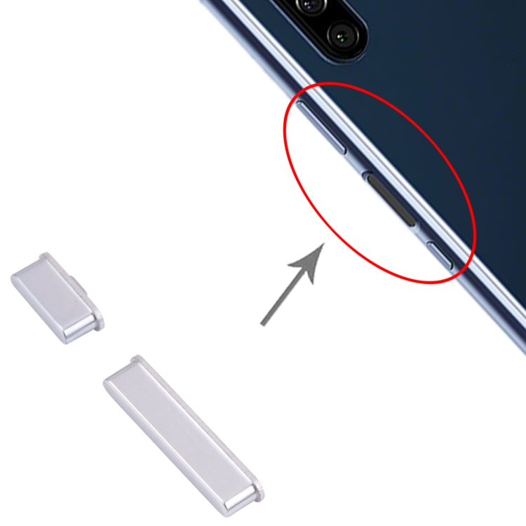 Power Button and Volume Control Button for Sony Xperia 5 (Silver) - free shipping - PMC TechLife - Order now!