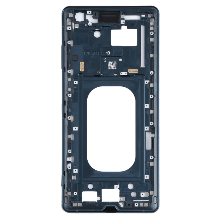 Middle Frame Bezel Plate for Sony Xperia XZ3(Blue) - Frame Bezel Plate by PMC TechLife | Online Shopping South Africa | PMC TechLife | Buy Now Pay Later Mobicred