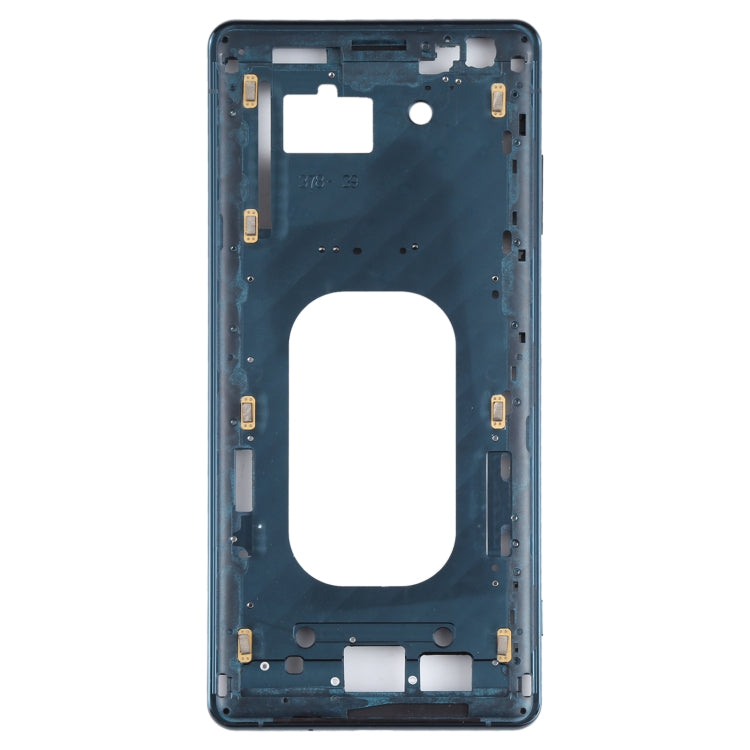 Middle Frame Bezel Plate for Sony Xperia XZ3(Blue) - Frame Bezel Plate by PMC TechLife | Online Shopping South Africa | PMC TechLife | Buy Now Pay Later Mobicred