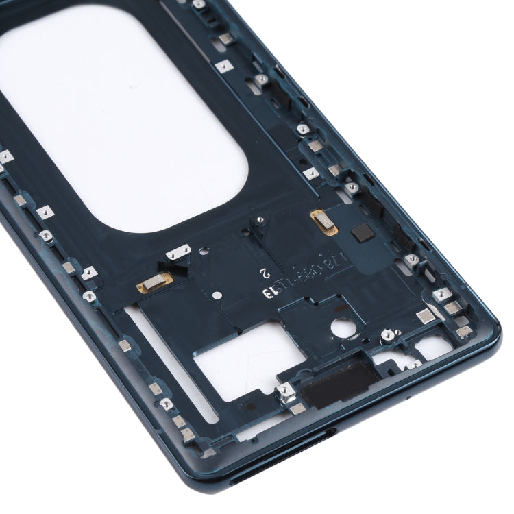 Middle Frame Bezel Plate for Sony Xperia XZ3(Blue) - Frame Bezel Plate by PMC TechLife | Online Shopping South Africa | PMC TechLife | Buy Now Pay Later Mobicred