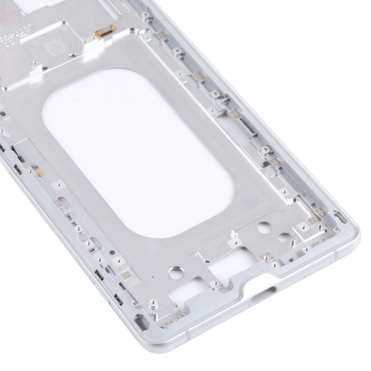 Middle Frame Bezel Plate for Sony Xperia XZ3(Silver) - Frame Bezel Plate by PMC TechLife | Online Shopping South Africa | PMC TechLife | Buy Now Pay Later Mobicred