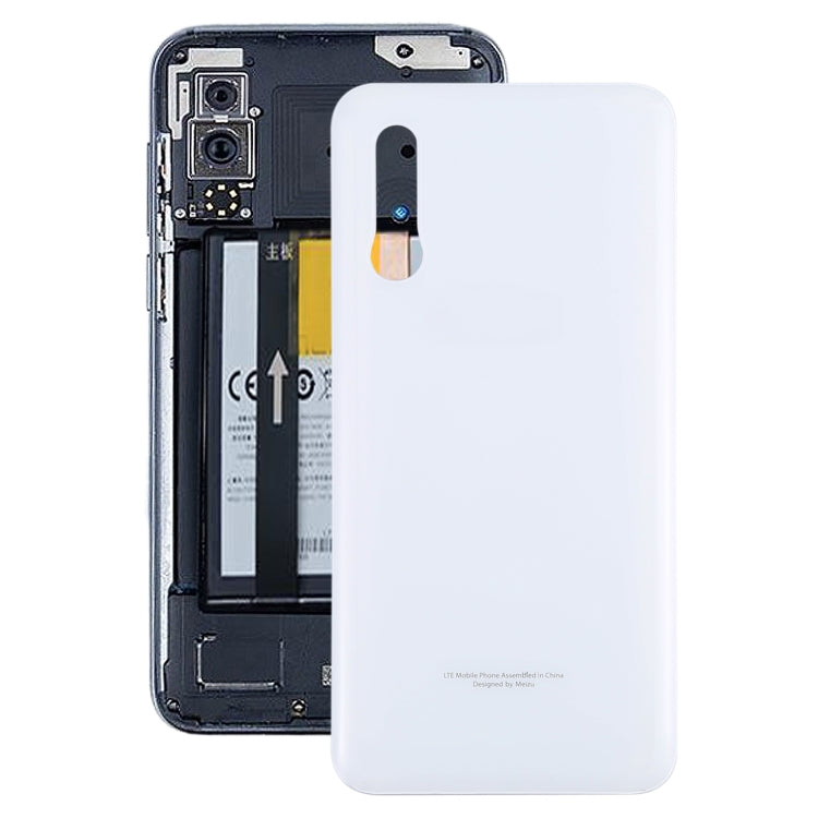 For Meizu 16s Pro Battery Back Cover (White) - Back Cover by PMC TechLife | Online Shopping South Africa | PMC TechLife | Buy Now Pay Later Mobicred