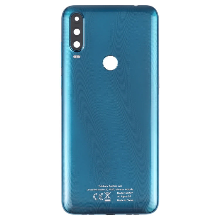 For Alcatel 3L(2020) 5029 5029Y Battery Back Cover  (Green) - Back Cover by PMC TechLife | Online Shopping South Africa | PMC TechLife | Buy Now Pay Later Mobicred