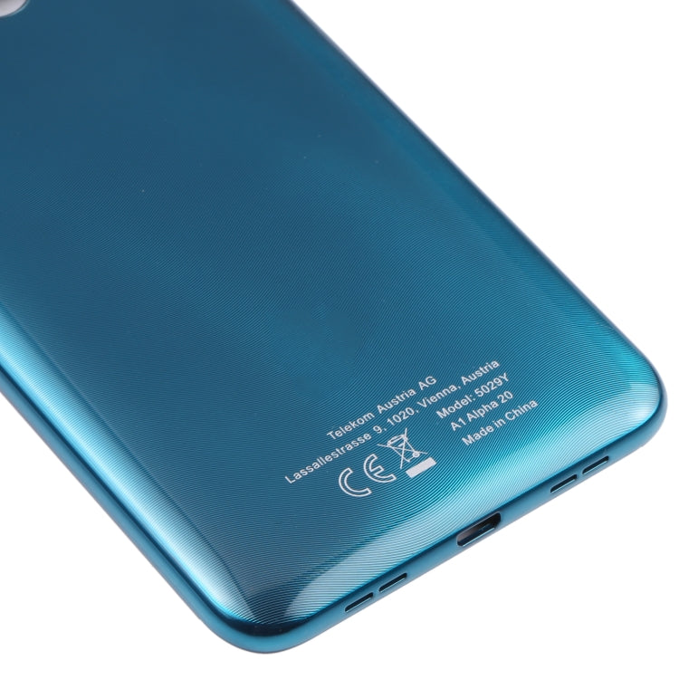 For Alcatel 3L(2020) 5029 5029Y Battery Back Cover  (Green) - Back Cover by PMC TechLife | Online Shopping South Africa | PMC TechLife | Buy Now Pay Later Mobicred