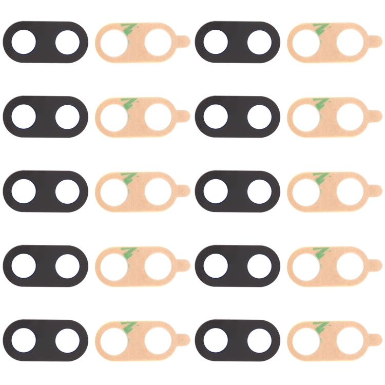 10 PCS Back Camera Lens for Motorola One Hyper(Blue) - Camera Accessories by PMC TechLife | Online Shopping South Africa | PMC TechLife | Buy Now Pay Later Mobicred