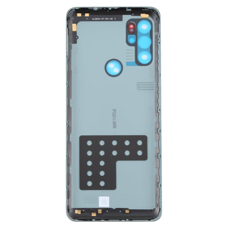 Battery Back Cover for Motorola Moto G60S XT2133-2(Green) - Back Cover by PMC TechLife | Online Shopping South Africa | PMC TechLife | Buy Now Pay Later Mobicred