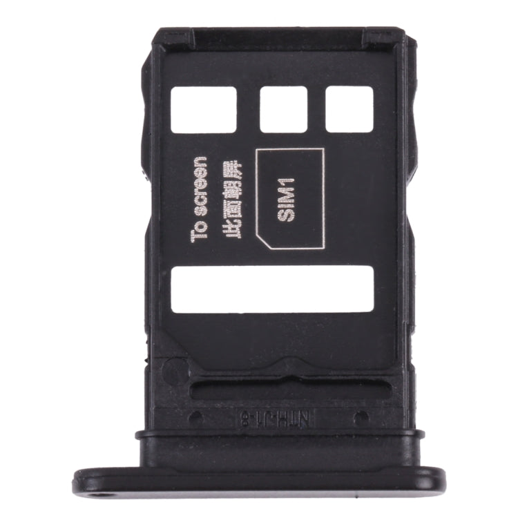 SIM Card Tray + SIM Card Tray for Honor 50 Pro (Black) - Card Socket by PMc TechLife | Online Shopping South Africa | PMc TechLife | Buy Now Pay Later Mobicred