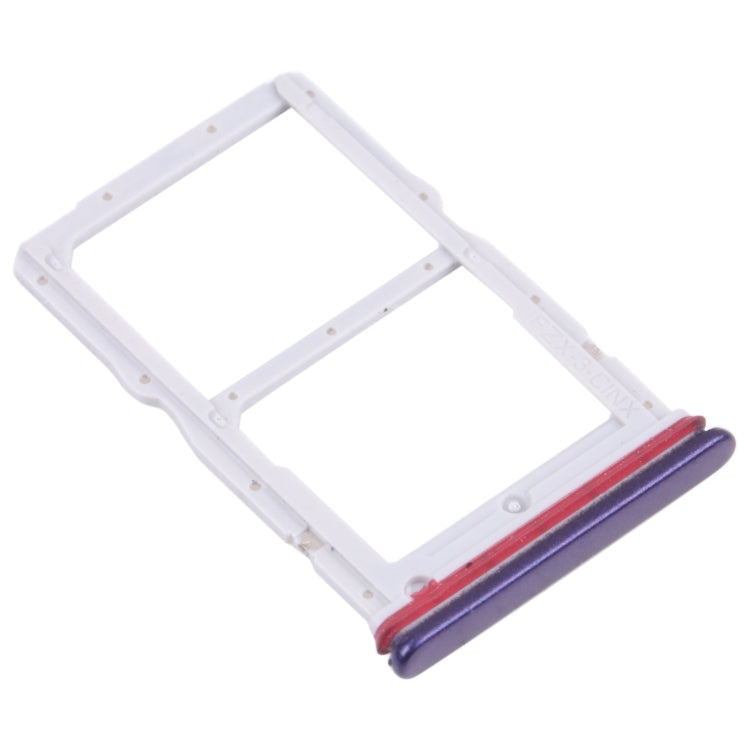 SIM Card Tray + NM Card Tray for Huawei nova 7 SE 5G Youth(Purple) - free shipping - PMc TechLife - Order now!
