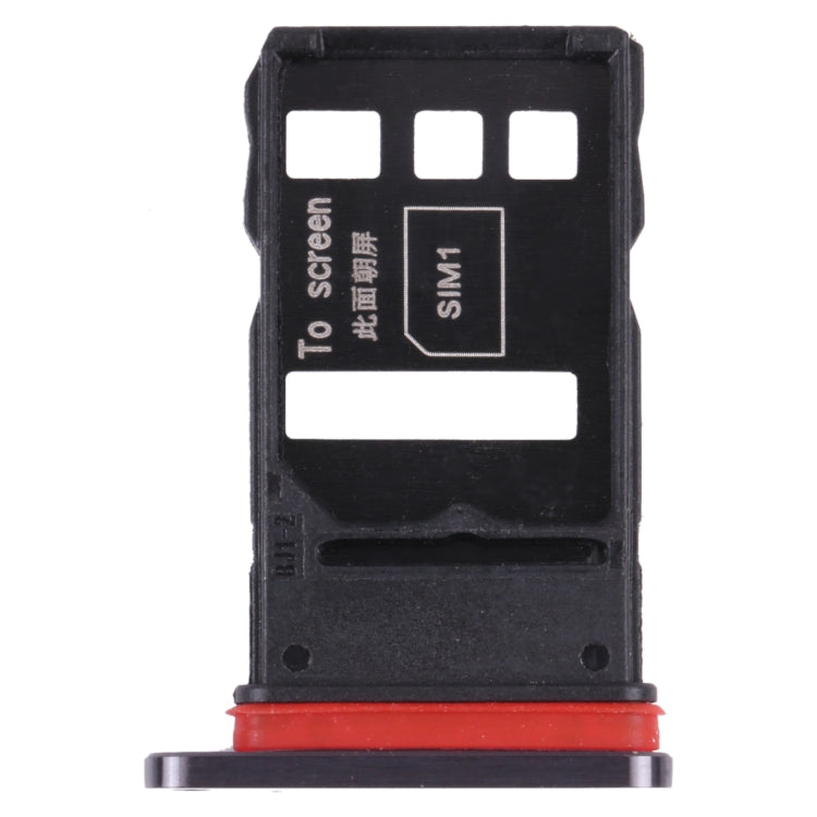 SIM Card Tray + SIM Card Tray for Honor 30 Pro+(Black) - Card Socket by PMc TechLife | Online Shopping South Africa | PMc TechLife | Buy Now Pay Later Mobicred