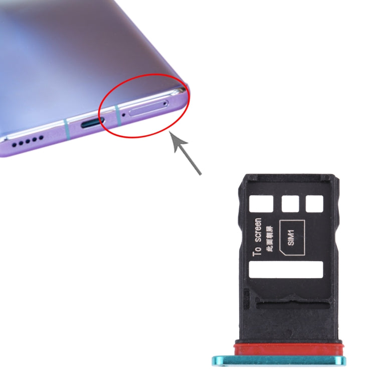 SIM Card Tray + SIM Card Tray for Honor 30 Pro+(Green) - free shipping - PMc TechLife - Order now!