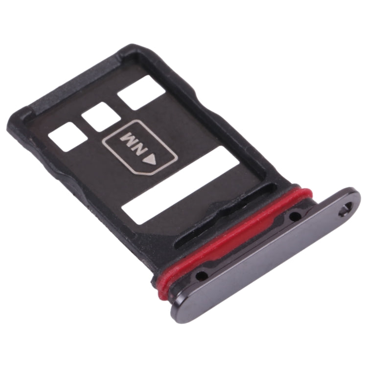 SIM Card Tray + NM Card Tray for Huawei Mate 30E Pro 5G (Black) - Card Socket by PMc TechLife | Online Shopping South Africa | PMc TechLife | Buy Now Pay Later Mobicred