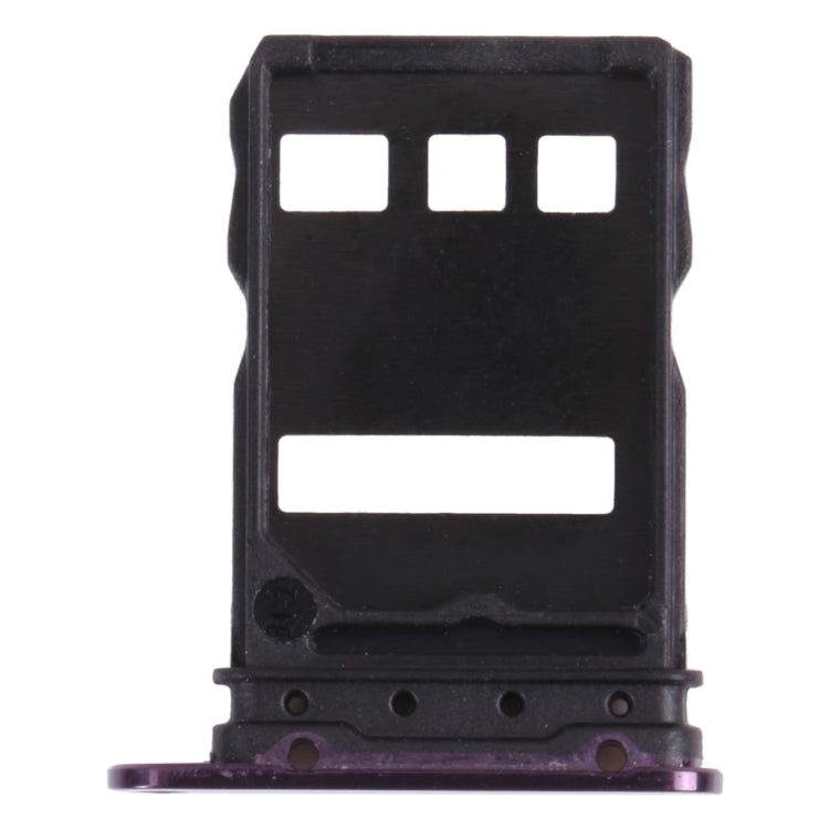 SIM Card Tray + NM Card Tray for Huawei Mate 30E Pro 5G (Dark Purple) - free shipping - PMc TechLife - Order now!