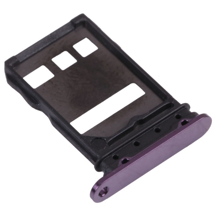 SIM Card Tray + NM Card Tray for Huawei Mate 30E Pro 5G (Dark Purple) - free shipping - PMc TechLife - Order now!