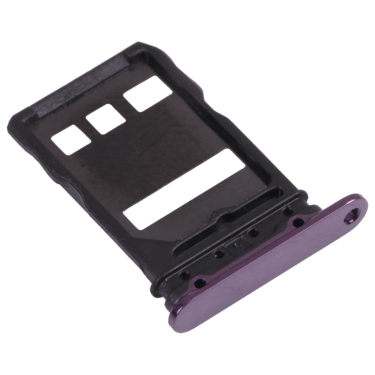 SIM Card Tray + NM Card Tray for Huawei Mate 30E Pro 5G (Dark Purple) - free shipping - PMc TechLife - Order now!