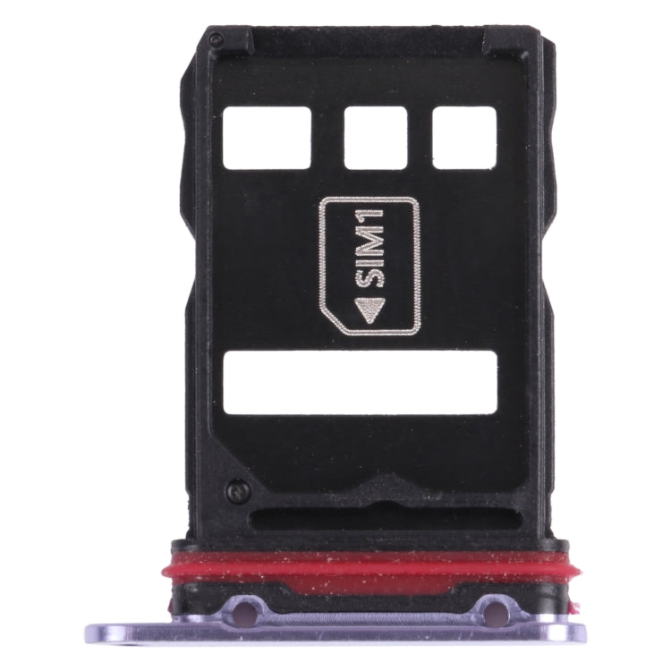 SIM Card Tray + NM Card Tray for Huawei Mate 30E Pro 5G (Purple) - Card Socket by PMc TechLife | Online Shopping South Africa | PMc TechLife | Buy Now Pay Later Mobicred