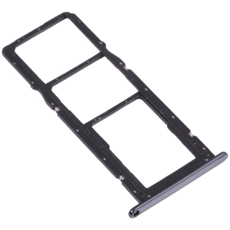 SIM Card Tray + SIM Card Tray + Micro SD Card Tray for Huawei Y6 Prime (2018) (Black) - Card Socket by PMc TechLife | Online Shopping South Africa | PMc TechLife | Buy Now Pay Later Mobicred