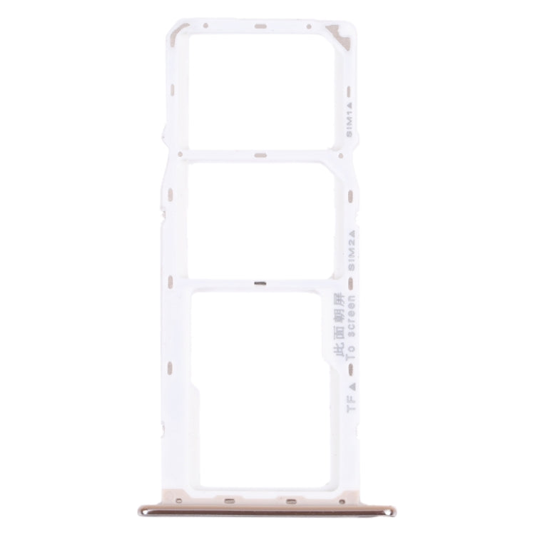 SIM Card Tray + SIM Card Tray + Micro SD Card Tray for Huawei Y6 Prime (2018) (Silver) - Card Socket by PMc TechLife | Online Shopping South Africa | PMc TechLife | Buy Now Pay Later Mobicred