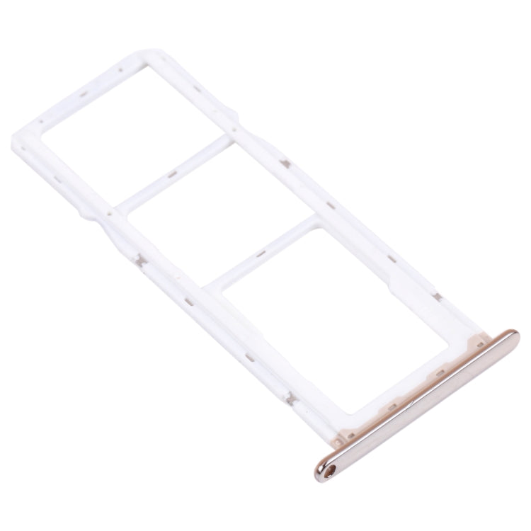 SIM Card Tray + SIM Card Tray + Micro SD Card Tray for Huawei Y6 Prime (2018) (Silver) - Card Socket by PMc TechLife | Online Shopping South Africa | PMc TechLife | Buy Now Pay Later Mobicred