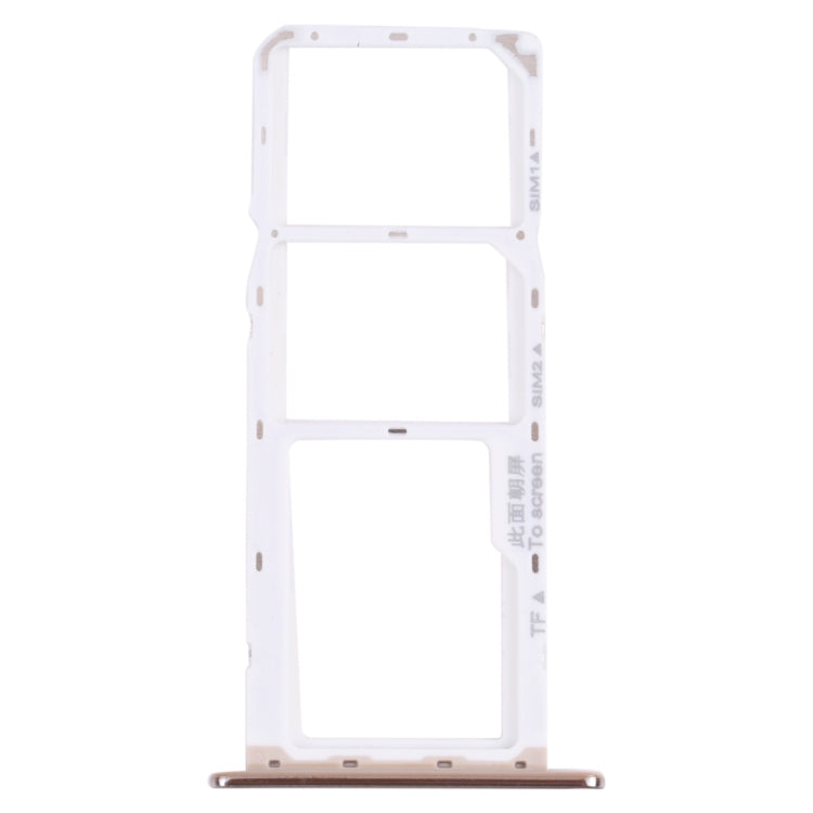 SIM Card Tray + SIM Card Tray + Micro SD Card Tray for Honor 7A Pro (Silver) - Card Socket by PMc TechLife | Online Shopping South Africa | PMc TechLife | Buy Now Pay Later Mobicred