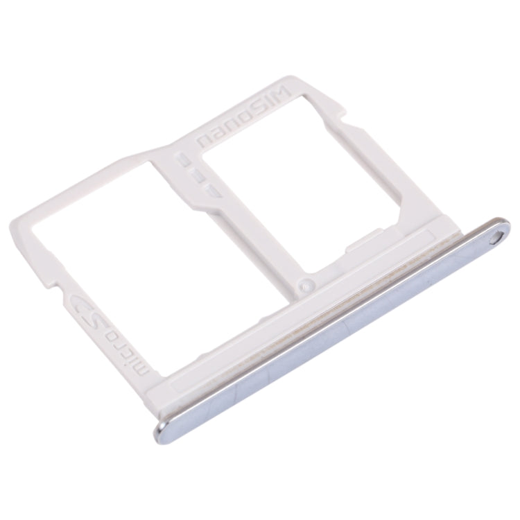 Nano SIM Card Tray + Micro SD Card Tray for LG Stylo 6 / K71 LMQ730HA, LM-Q730HA, LMQ730TM, LM-Q730TM (Grey) - free shipping - PMc TechLife - Order now!