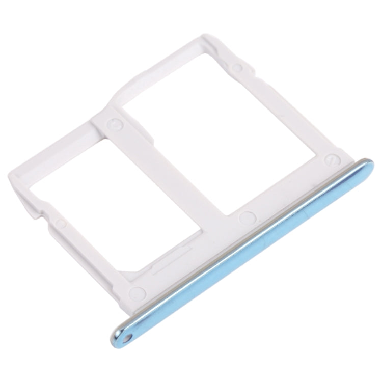 Nano SIM Card Tray + Micro SD Card Tray for LG Stylo 6 / K71 LMQ730HA, LM-Q730HA, LMQ730TM, LM-Q730TM (Blue) - For LG by PMc TechLife | Online Shopping South Africa | PMc TechLife | Buy Now Pay Later Mobicred