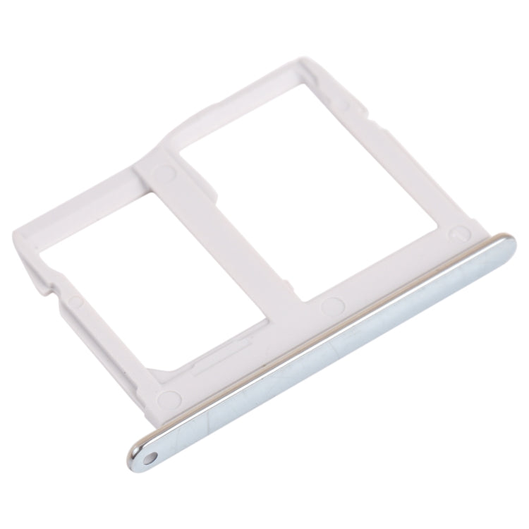 Nano SIM Card Tray + Micro SD Card Tray for LG Stylo 6 / K71 LMQ730HA, LM-Q730HA, LMQ730TM, LM-Q730TM (Silver) - For LG by PMc TechLife | Online Shopping South Africa | PMc TechLife | Buy Now Pay Later Mobicred