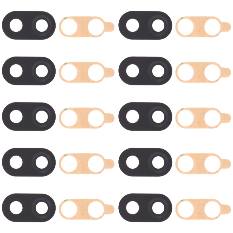 10 PCS Back Camera Lens for LG K40 / LG K12 / LG K12 Plus / LG X4 (2019) LMX420, LMX420EMW, LM-X420 - For LG by PMC TechLife | Online Shopping South Africa | PMC TechLife | Buy Now Pay Later Mobicred