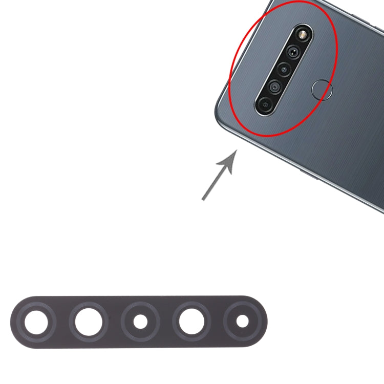 10 PCS Back Camera Lens for LG K61 LMQ630EAW, LM-Q630EAW, LM-Q630 - For LG by PMC TechLife | Online Shopping South Africa | PMC TechLife | Buy Now Pay Later Mobicred