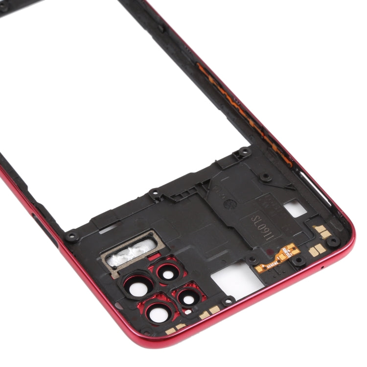Middle Frame Bezel Plate for LG Q52 / K62 (Red) - For LG by PMc TechLife | Online Shopping South Africa | PMc TechLife | Buy Now Pay Later Mobicred