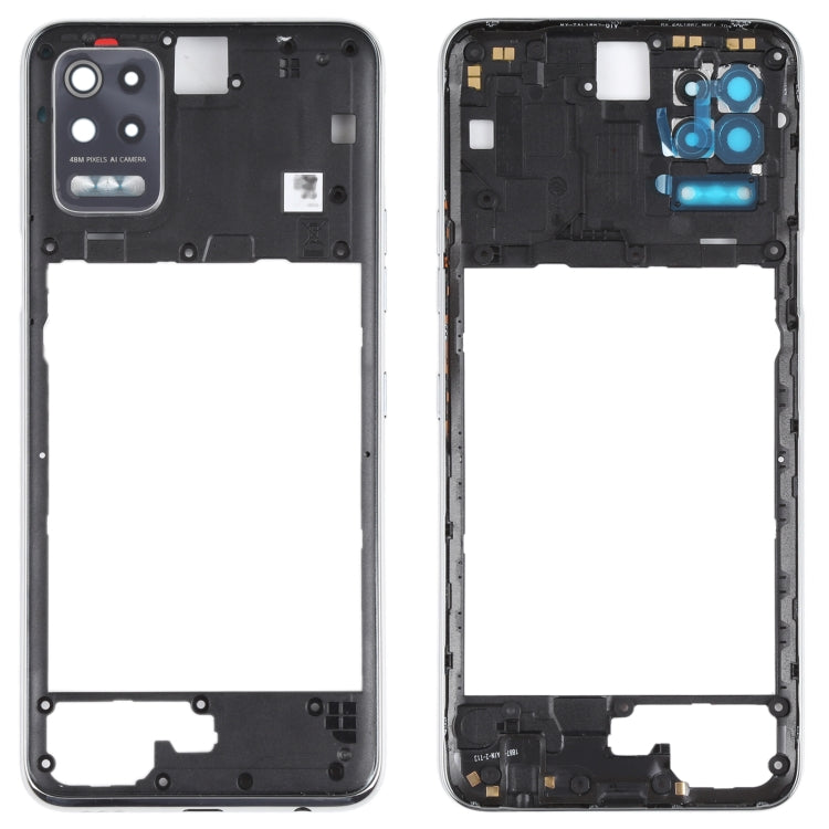 Middle Frame Bezel Plate for LG Q52 / K62 (Silver) - free shipping - PMc TechLife - Order now!