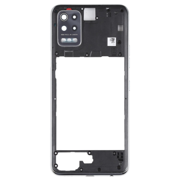 Middle Frame Bezel Plate for LG Q52 / K62 (Silver) - free shipping - PMc TechLife - Order now!
