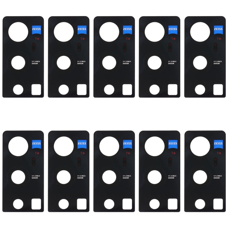 For Vivo X60 Pro+ V2056A 10pcs Back Camera Lens - Camera Parts by PMc TechLife | Online Shopping South Africa | PMc TechLife | Buy Now Pay Later Mobicred