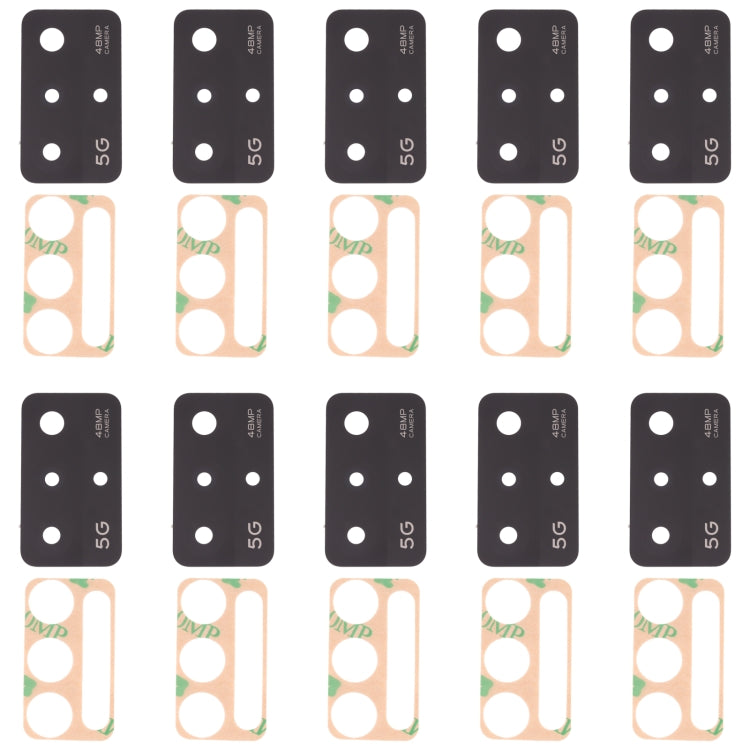 For OPPO A93s 5G PFGM00 10pcs Back Camera Lens - Camera Series by PMc TechLife | Online Shopping South Africa | PMc TechLife | Buy Now Pay Later Mobicred