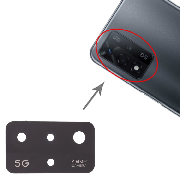 For OPPO A93s 5G PFGM00 10pcs Back Camera Lens - Camera Series by PMc TechLife | Online Shopping South Africa | PMc TechLife | Buy Now Pay Later Mobicred