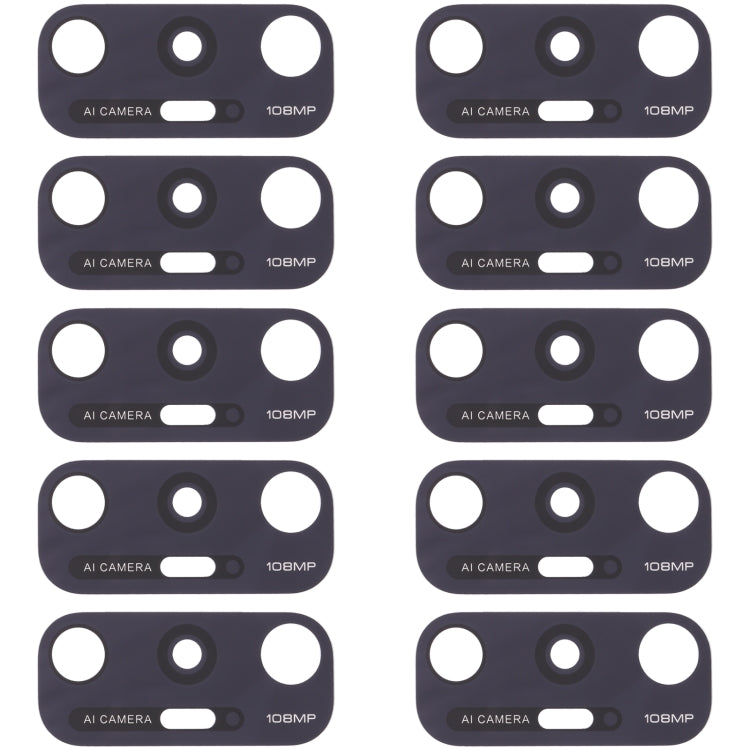 10 PCS Back Camera Lens for Xiaomi Mi 10s M2102J2SC - Camera by PMc TechLife | Online Shopping South Africa | PMc TechLife | Buy Now Pay Later Mobicred