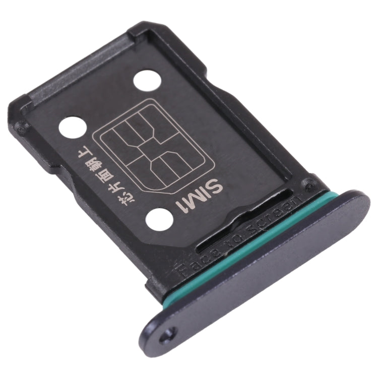 For OPPO Reno6 5G PEQM00 CPH2251  SIM Card Tray + SIM Card Tray (Black) - Card Socket by PMc TechLife | Online Shopping South Africa | PMc TechLife | Buy Now Pay Later Mobicred