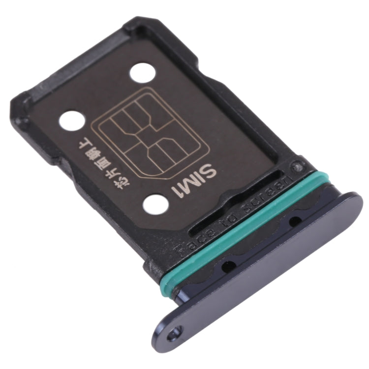 For OPPO Reno5 Pro+ 5G / Find X3 Neo SIM Card Tray + SIM Card Tray(Black) - Card Socket by PMC TechLife | Online Shopping South Africa | PMC TechLife