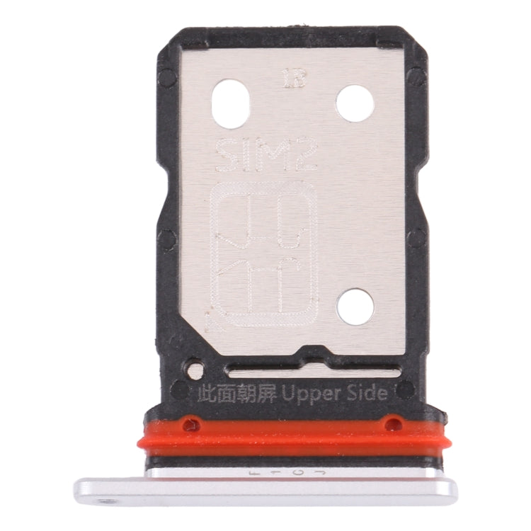 For vivo iQOO 8 SIM Card Tray + SIM Card Tray (White) - free shipping - PMc TechLife - Order now!