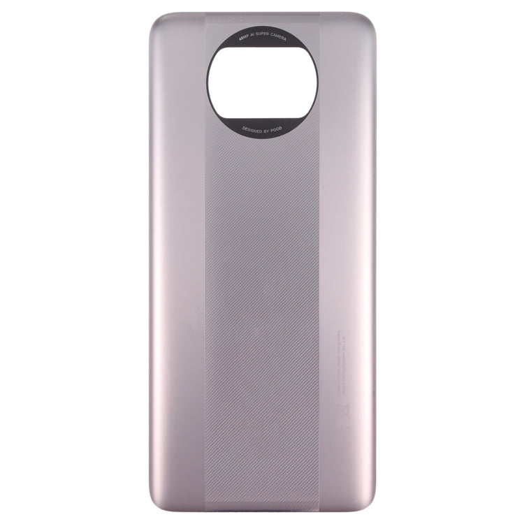 Original Battery Back Cover for Xiaomi Poco X3 Pro M2102J20SG(Gold) - free shipping - PMC TechLife - Order now!