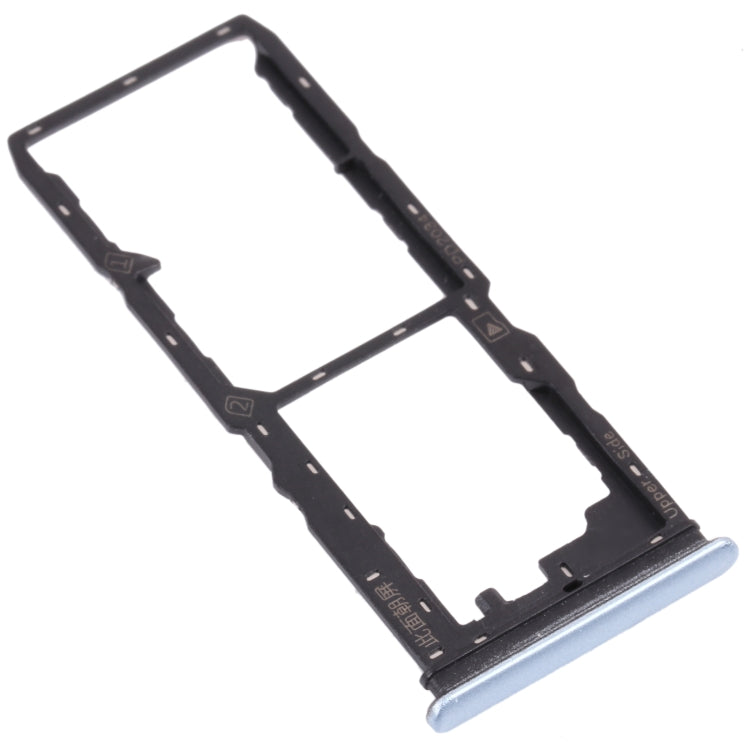 For vivo Y30 Standard / Y12s SIM Card Tray + SIM Card Tray + Micro SD Card Tray (White) - Card Socket by PMc TechLife | Online Shopping South Africa | PMc TechLife | Buy Now Pay Later Mobicred