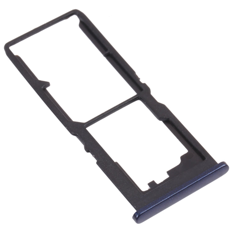 For vivo Y12S 2021 / Y12a V2069 SIM Card Tray + SIM Card Tray + Micro SD Card Tray (Black) - Card Tray by PMc TechLife | Online Shopping South Africa | PMc TechLife | Buy Now Pay Later Mobicred