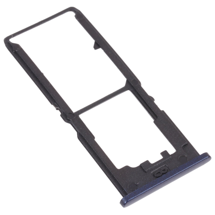 For vivo Y12S 2021 / Y12a V2069 SIM Card Tray + SIM Card Tray + Micro SD Card Tray (Black) - Card Tray by PMc TechLife | Online Shopping South Africa | PMc TechLife | Buy Now Pay Later Mobicred