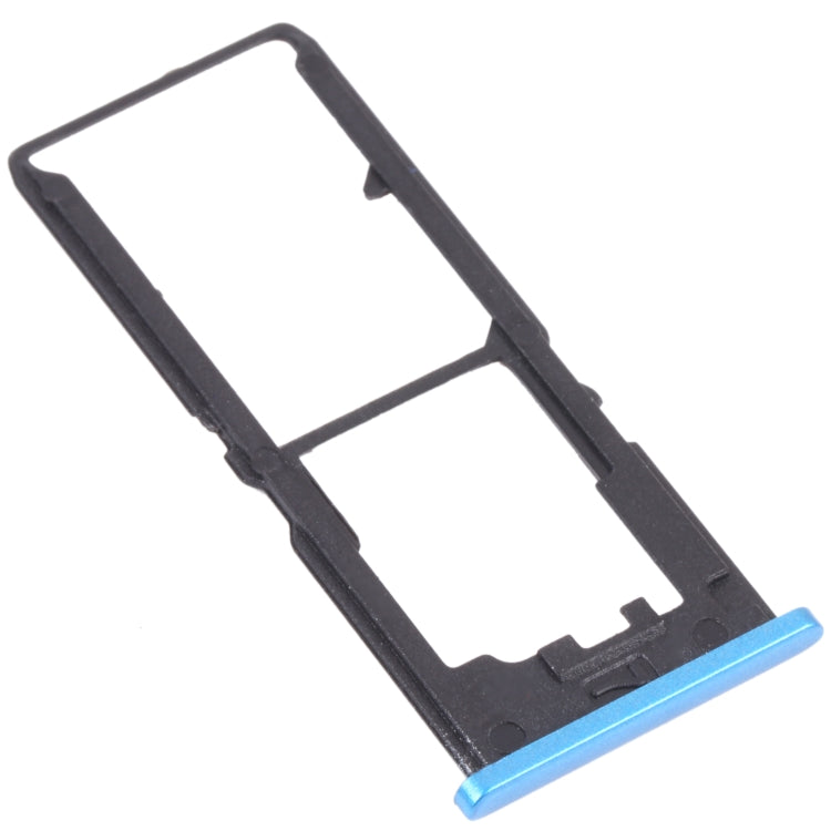 For vivo Y20G / Y20s (G) SIM Card Tray + SIM Card Tray + Micro SD Card Tray (Blue) - Card Tray by PMc TechLife | Online Shopping South Africa | PMc TechLife | Buy Now Pay Later Mobicred