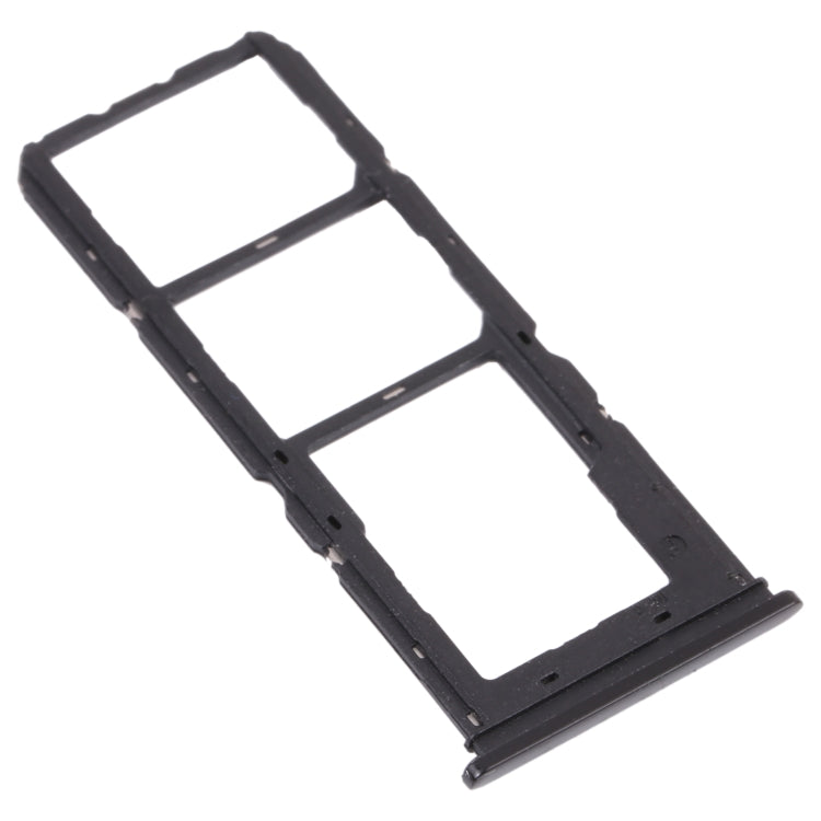 For vivo Y11s V2028 SIM Card Tray + SIM Card Tray + Micro SD Card Tray (Black) - Card Socket by PMc TechLife | Online Shopping South Africa | PMc TechLife | Buy Now Pay Later Mobicred