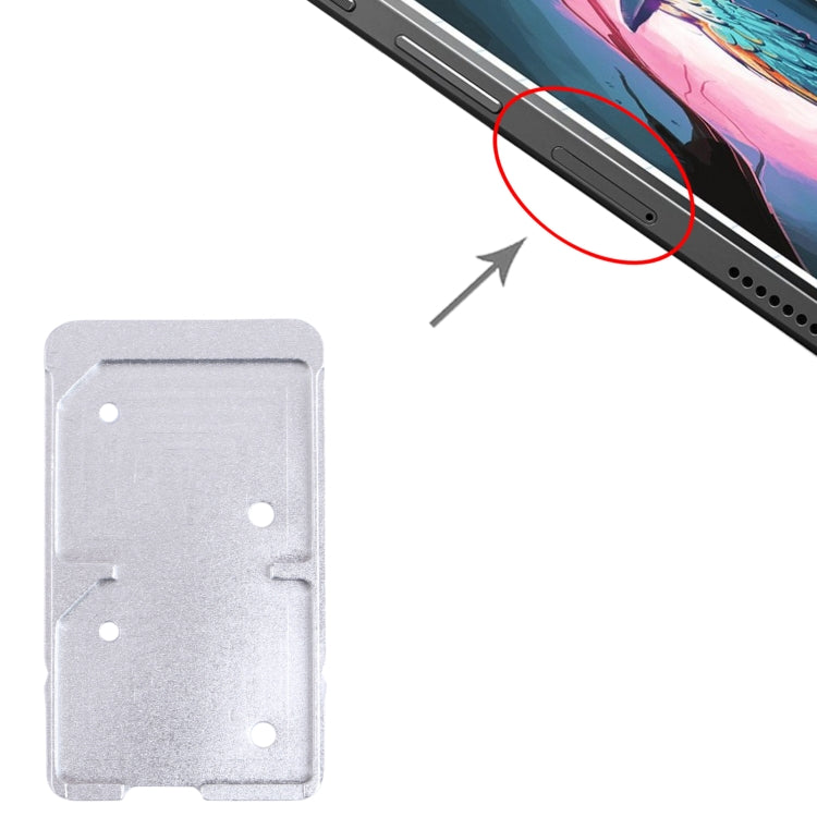 SIM Card Tray + SIM Card Tray for Lenovo Tab3 (8.0 inch) YT3-850 YT3-850F YT3-850L YT3-850M (Silver) - Others by PMc TechLife | Online Shopping South Africa | PMc TechLife | Buy Now Pay Later Mobicred
