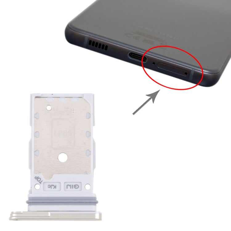 For Samsung Galaxy S21 FE 5G SM-G990B Original SIM Card Tray + SIM Card Tray (Green) - free shipping - PMc TechLife - Order now!