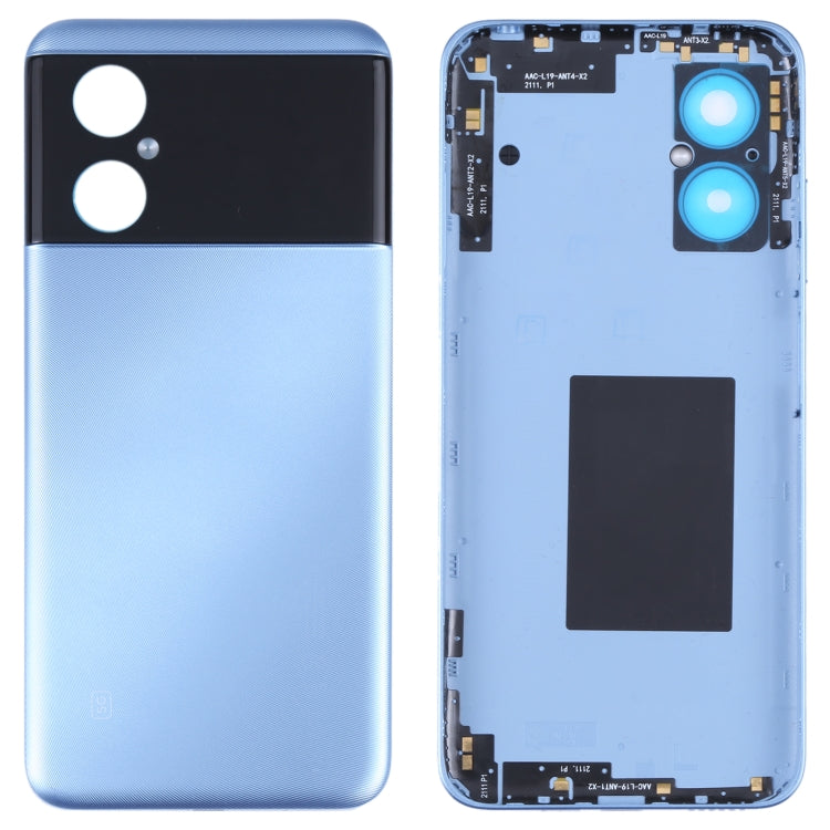 Original Battery Back Cover for Xiaomi Poco M4 5G / Poco M4 5G (India) / Redmi Note 11R(Blue) - free shipping - PMC TechLife - Order now!