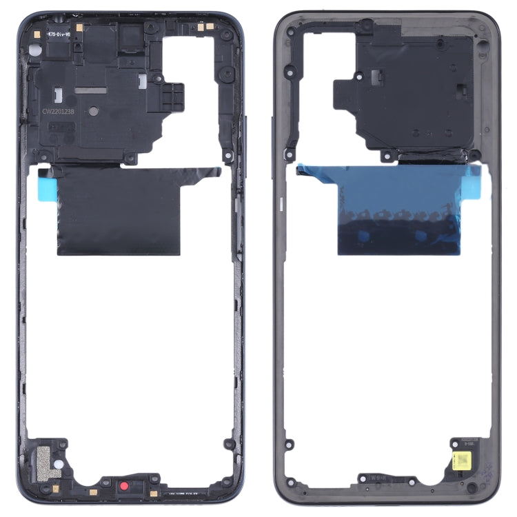 Original Middle Frame Bezel Plate for Xiaomi Poco M4 Pro 4G MZB0B5VIN(Black) - Frame Bezel Plate by PMC TechLife | Online Shopping South Africa | PMC TechLife | Buy Now Pay Later Mobicred