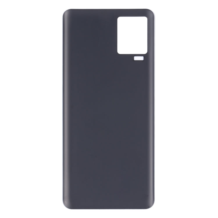 For vivo iQOO 7 V2049A I2009 Glass Battery Back Cover (Black) - Back Cover by PMC TechLife | Online Shopping South Africa | PMC TechLife | Buy Now Pay Later Mobicred